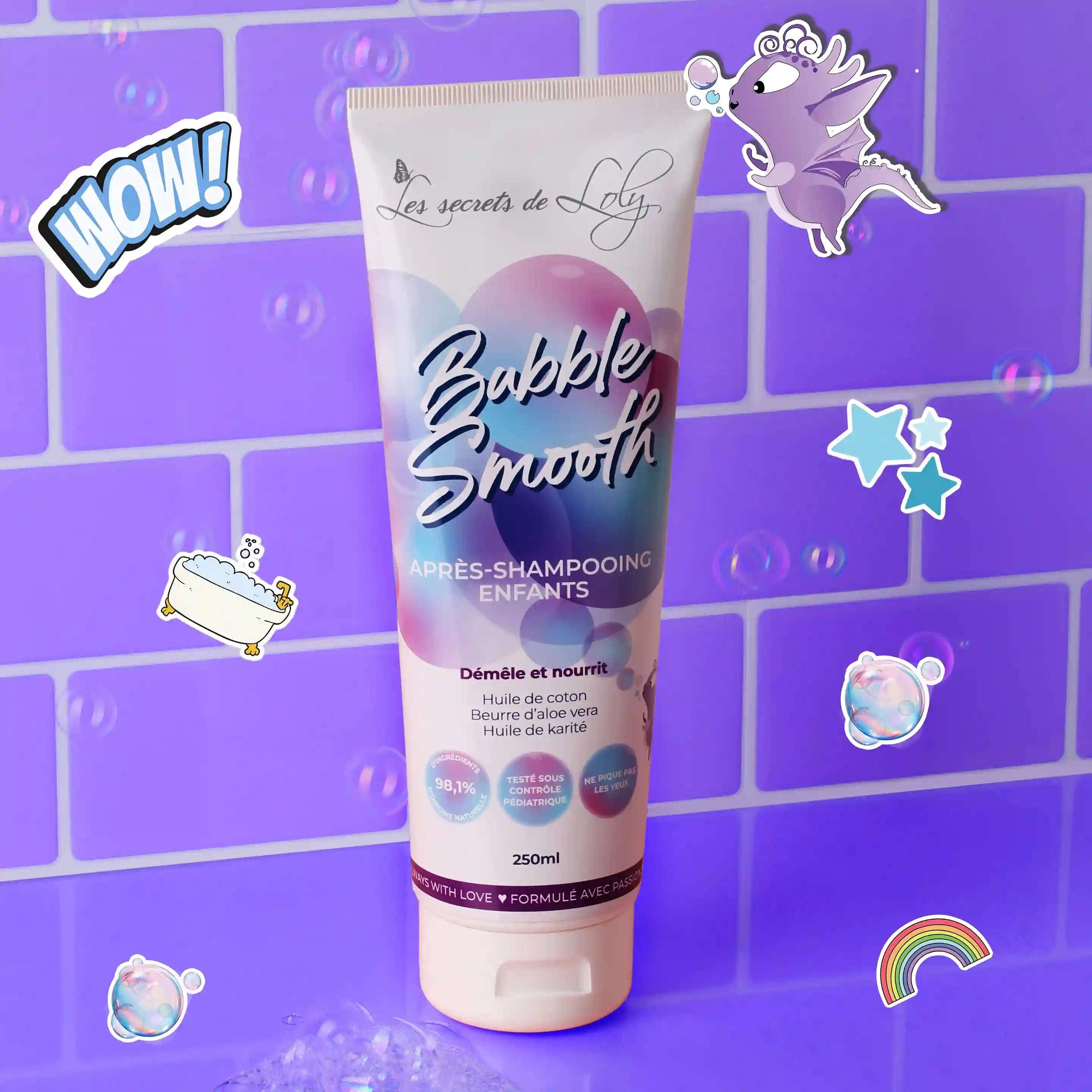 Bubble Smooth - Après-Shampooing enfants - 250ml