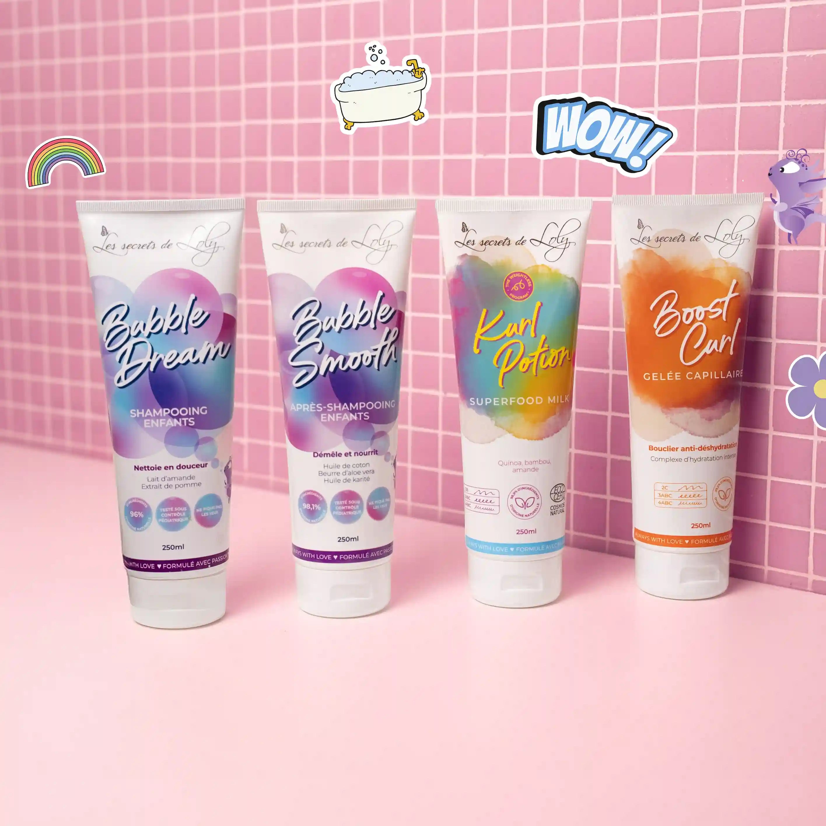 Routine Cheveux Ondulés - Pour les enfants